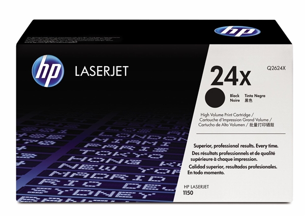 טונר שחור מקורי HP Q2624X