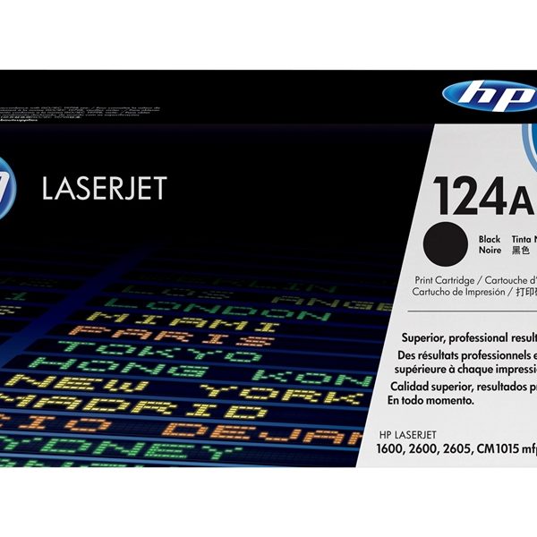 טונר שחור מקורי HP Q6000A