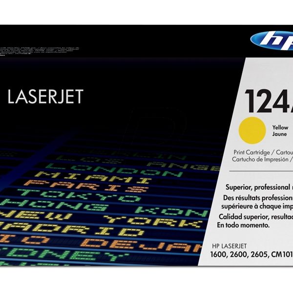 טונר צהוב מקורי HP Q6002A