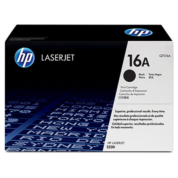 טונר שחור מקורי HP Q7516A