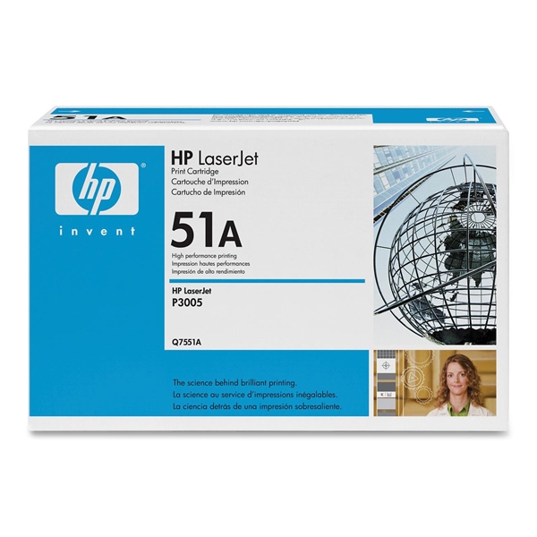 טונר שחור מקורי HP Q7551A