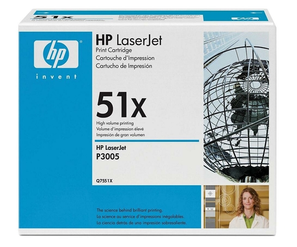 טונר שחור מקורי HP Q7551X