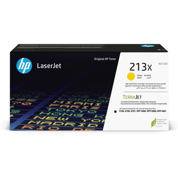 טונר צהוב מקורי 6000 דף HP W2132X