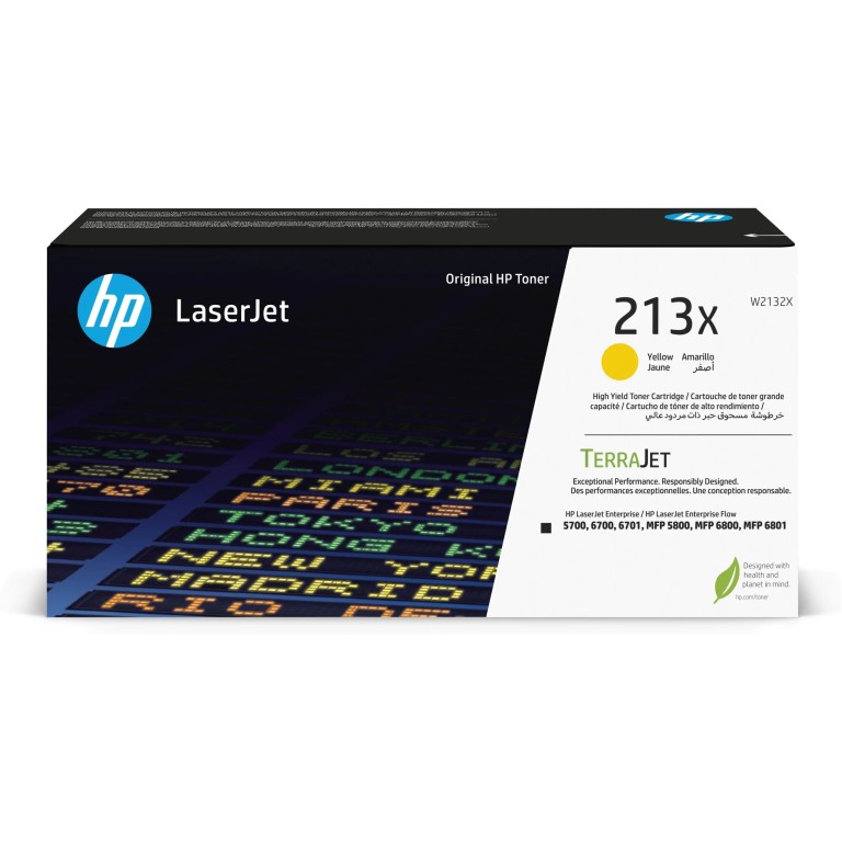 טונר צהוב מקורי 6000 דף HP W2132X