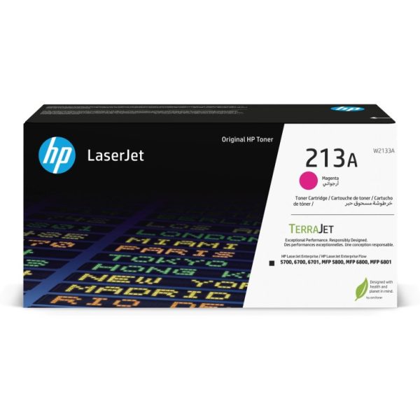 טונר אדום מקורי 3000 דף HP W2133A