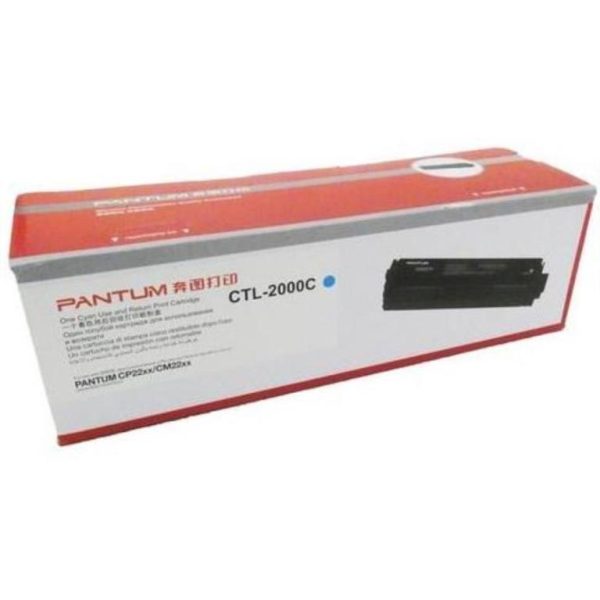 טונר מקורי כחול 1500 דף Pantum CTL2000C