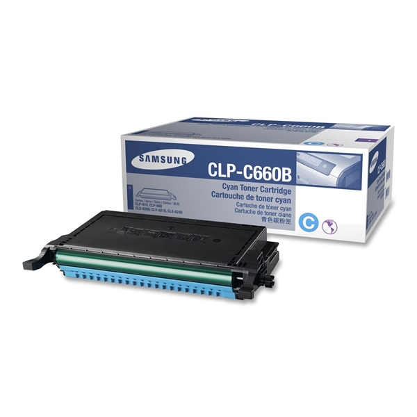 טונר כחול מקורי Samsung CLP-C660B טונר כחול מקורי Samsung CLP-C660B