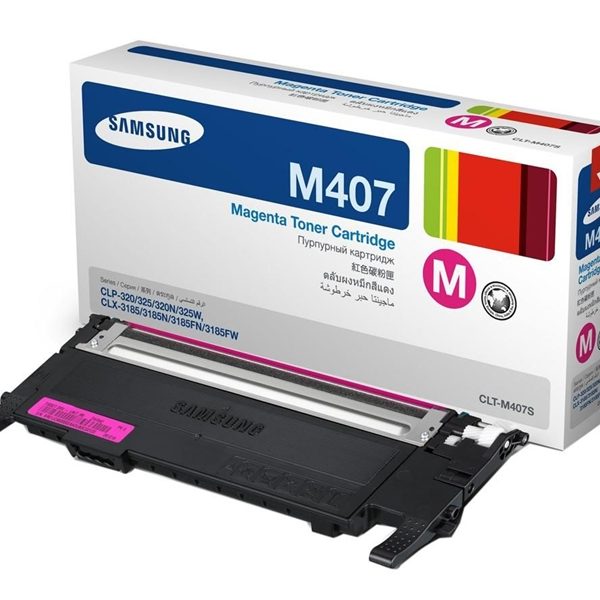 טונר אדום מקורי Samsung CLT-M407S