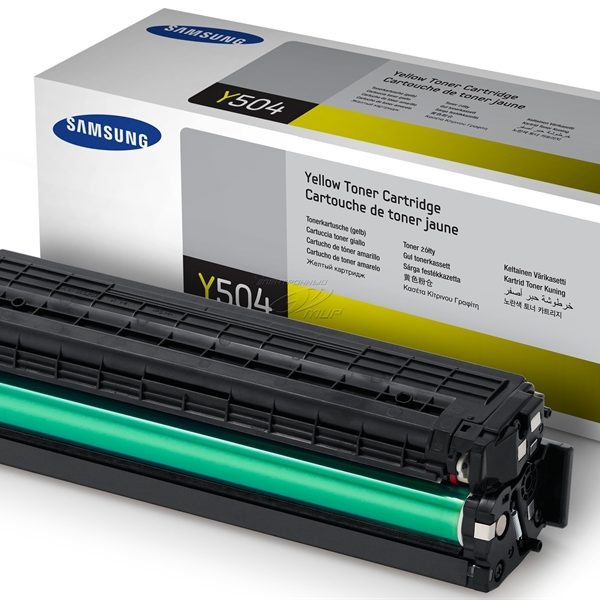 טונר צהוב מקורי Samsung CLT-Y504S