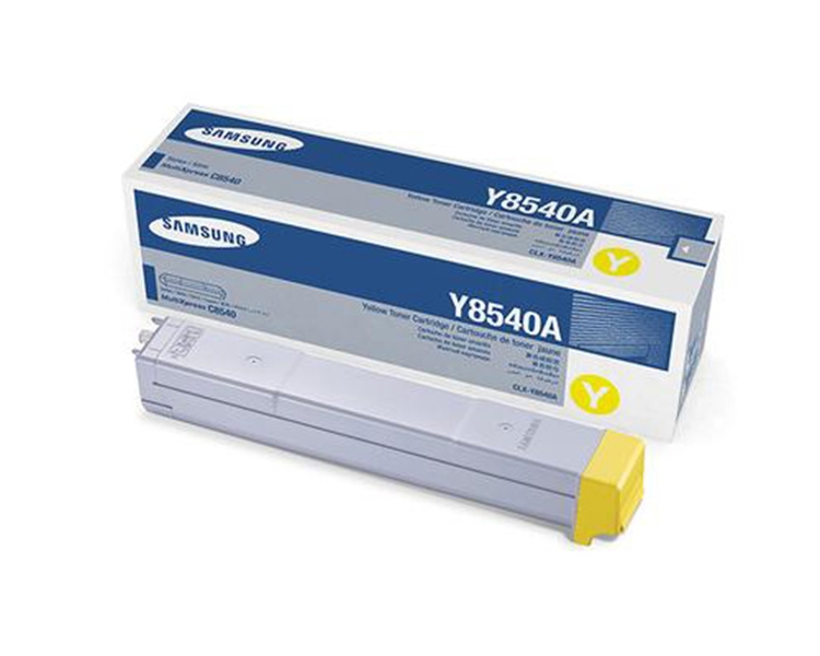 טונר צהוב מקורי Samsung CLX-Y8540A טונר צהוב מקורי Samsung CLX-Y8540A
