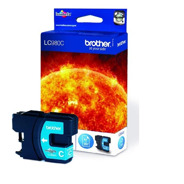 ראש דיו כחול תואם Brother LC980C