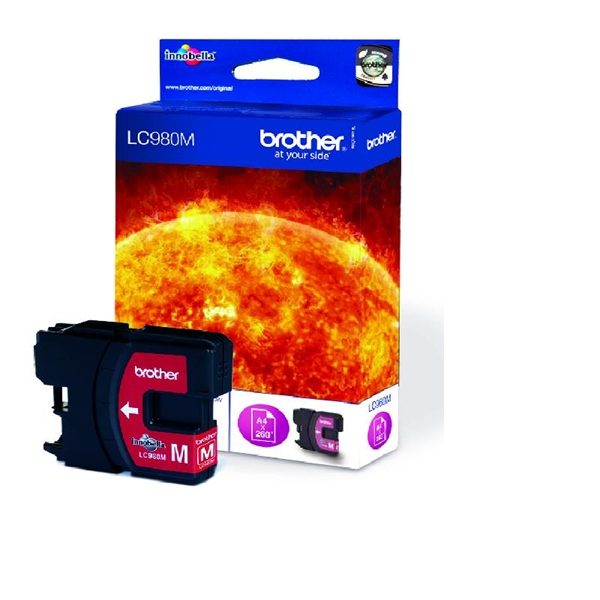 ראש דיו אדום תואם Brother LC980M